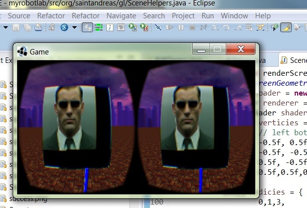 An Agent of the Matrix in the Rift